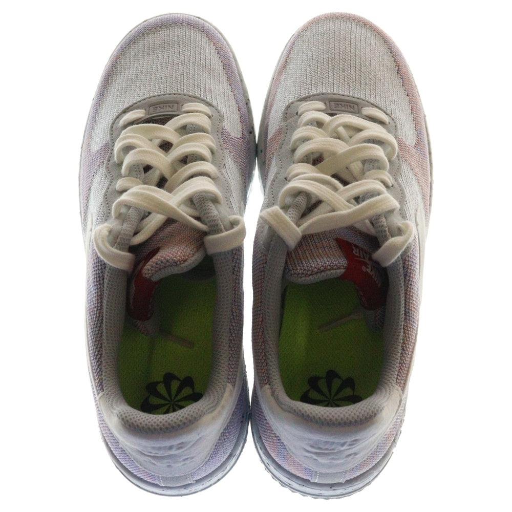 NIKE(ナイキ) AIR FORCE 1 CRATER FLYKNIT エアフォース 1 クレーター フライニット ローカットスニーカー グレー US9/27cm DC4831-002