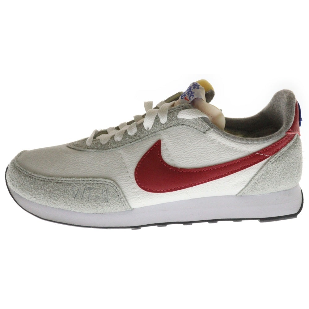 NIKE(ナイキ) WAFFLE TRAINER ワッフル トレーナー ローカットスニーカー ホワイト/レッド US9/27cm DJ6054-101