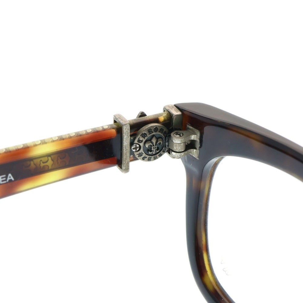 CHROME HEARTS(クロムハーツ) SEE YOU IN TEA BSフレアテンプル アイウェアフレーム ブラウン メガネ/サングラス