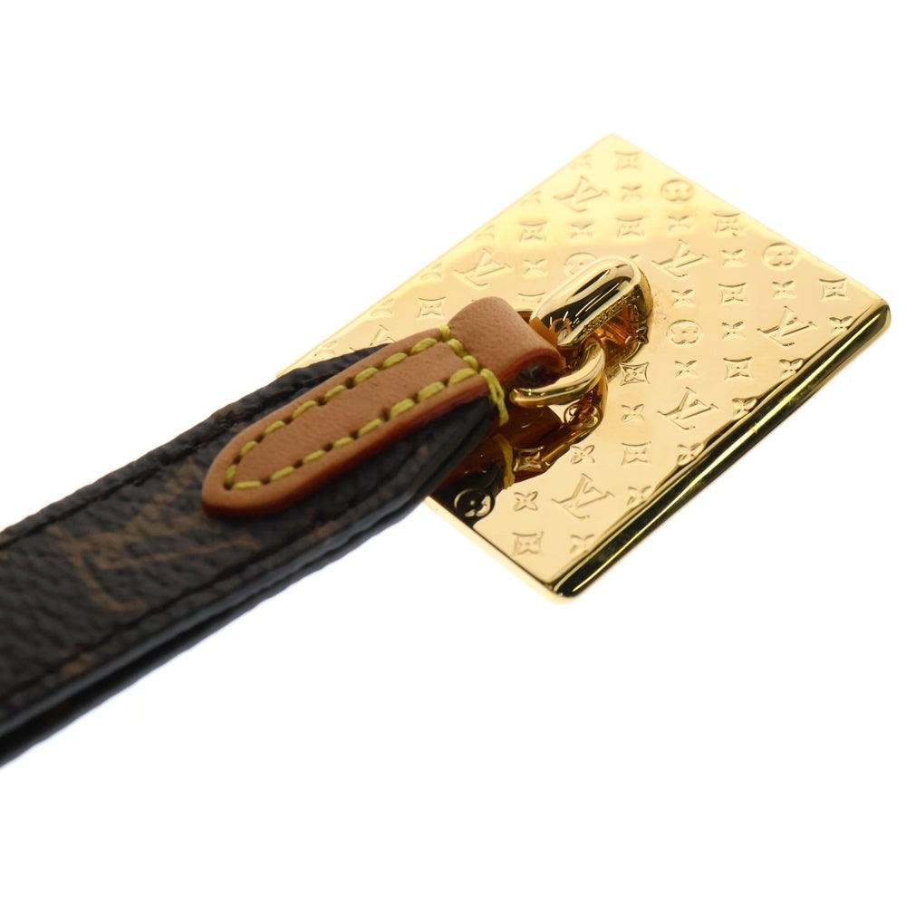 LOUIS VUITTON(ルイヴィトン) モノグラム ドラゴンヌ・フォン リング スマホストラップ ブラウン/ゴールド M69646