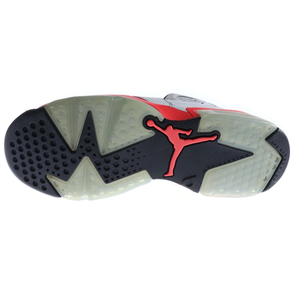 NIKE(ナイキ) 【観賞用】 NIKE AIR JORDAN 6 RETRO INFRARED WHITE 2014 エアジョーダン6 レトロ インフラレッド ホワイト ハイカットスニーカー US7Y/25cm 384665-123