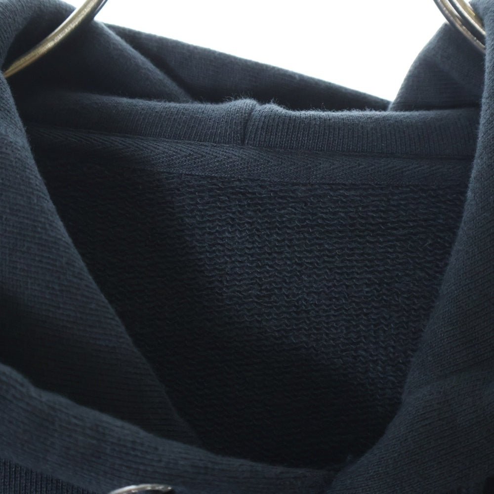HERON PRESTON(ヘロンプレストン) 23AW PRESTONNF HERON BW HOODIE フォトプリント プルオーバー スウェットパーカー フーディ ブラック HMBB024C99JER0031010