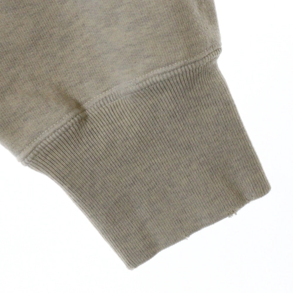 BOWWOW(バウワウ) 23AW USN HOODIE カレッジロゴプリント スウェット プルオーバーパーカー フーディ グレー BW2302-USNH
