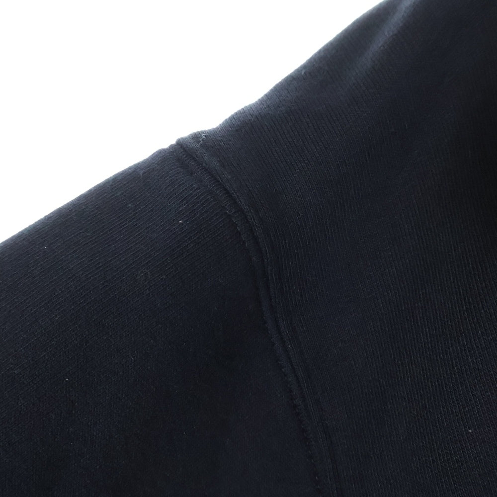 MARNI(マルニ) 23AW CHECK SWEATSHIRT 袖チェック切替 プルオーバーパーカー フーディ ブラック FUMU0110Q5