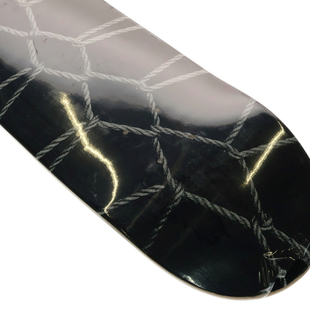 PRESTIGE APPAREL(プレステージアパレル) 23SS SHIBARI SKATE DECK シバリ スケートボード デッキ スケボー ブラック/ホワイト 23S-AC05WHO