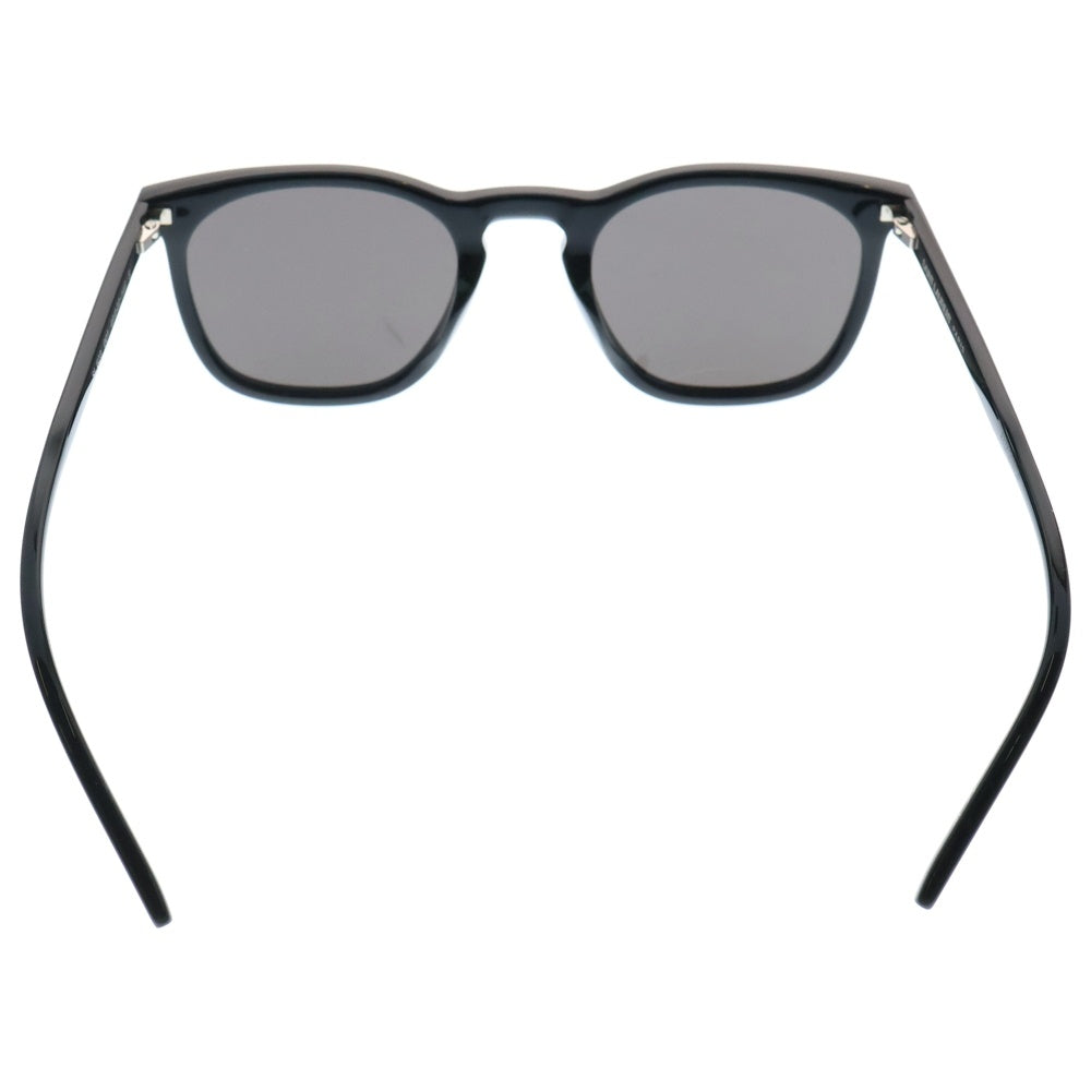 SAINT LAURENT PARIS(サンローランパリ) 23AW ウェリントン サイドロゴ サングラス メガネ アイウェア ブラック SL564-008