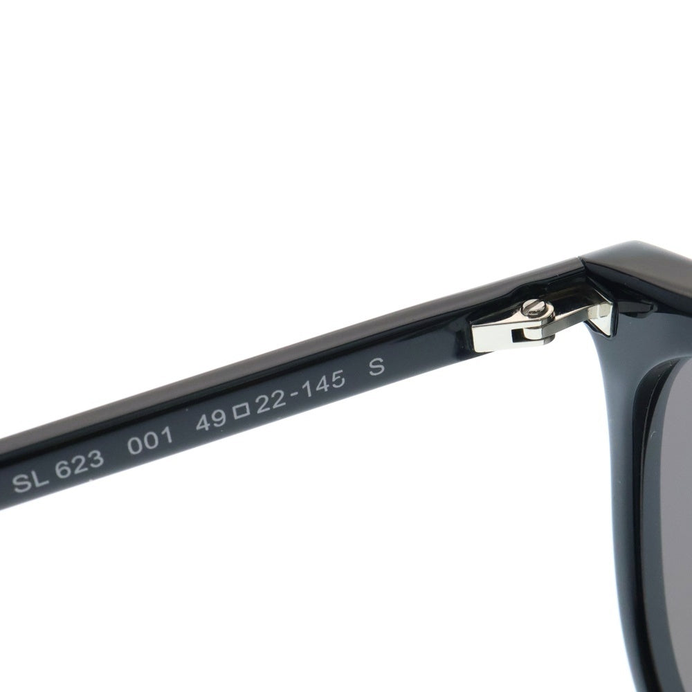 SAINT LAURENT PARIS(サンローランパリ) 23AW ウェリントン サイドロゴ サングラス メガネ アイウェア ブラック SL564-008