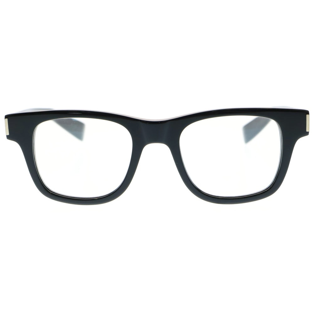 SAINT LAURENT PARIS(サンローランパリ) 23AW ウェリントン サイドロゴ サングラス メガネ アイウェア ブラック SL564-008