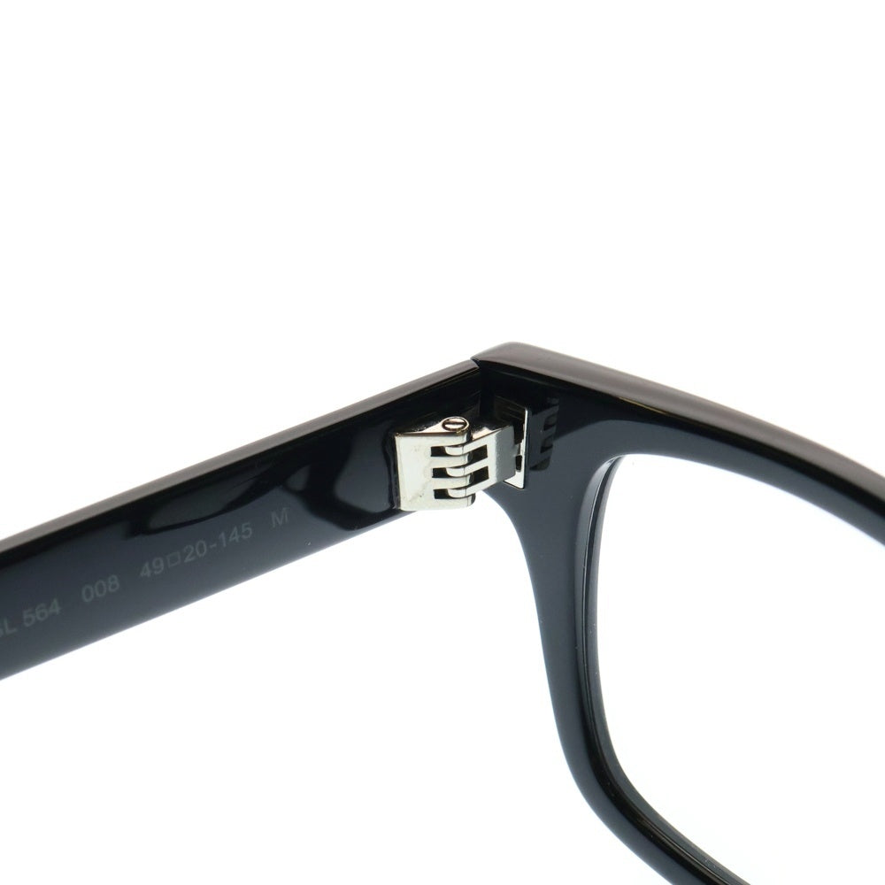 SAINT LAURENT PARIS(サンローランパリ) 23AW ウェリントン スマートサングラス メガネ アイウェア ブラック SL623-001
