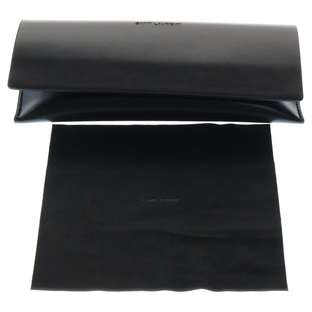 SAINT LAURENT PARIS(サンローランパリ) 23AW ウェリントン スマートサングラス メガネ アイウェア ブラック SL623-001