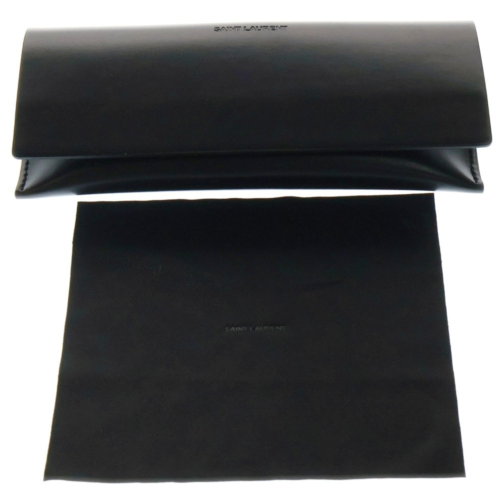 SAINT LAURENT PARIS(サンローランパリ) 23AW ウェリントン スマートサングラス メガネ アイウェア ブラック SL623-001