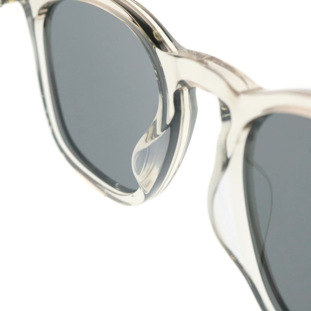 SAINT LAURENT PARIS(サンローランパリ) 23AW ウェリントン スマートサングラス ハバナテンプル メガネ アイウェア ブラウン SL623-002