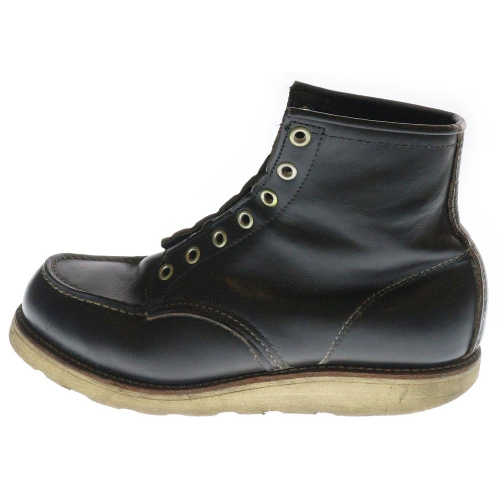 RED WING(レッド ウイング) IRISH SETTER MOC TOE CLASSIC WORK BOOTS アイリッシュセッター モックトゥ レザー クラシック ワークブーツ ブラック 38477