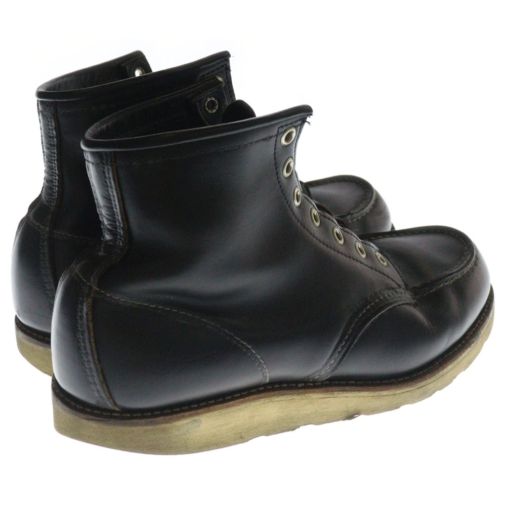 RED WING(レッド ウイング) IRISH SETTER MOC TOE CLASSIC WORK BOOTS アイリッシュセッター モックトゥ レザー クラシック ワークブーツ ブラック 38477