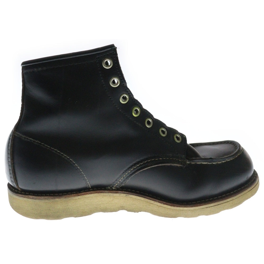 RED WING(レッド ウイング) IRISH SETTER MOC TOE CLASSIC WORK BOOTS アイリッシュセッター モックトゥ レザー クラシック ワークブーツ ブラック 38477