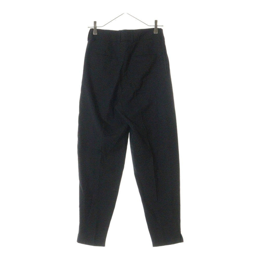 SAINT LAURENT PARIS(サンローランパリ) 17SS クロップド ウール スラックス トラウザーズ ブラック 504413 Y239W レディース