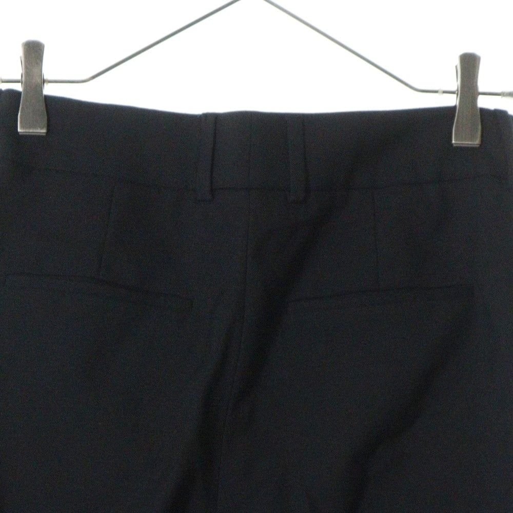 SAINT LAURENT PARIS(サンローランパリ) 17SS クロップド ウール スラックス トラウザーズ ブラック 504413 Y239W レディース