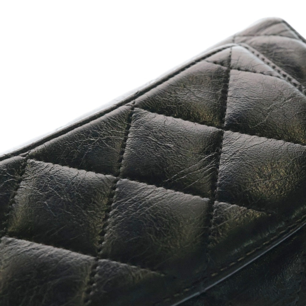 CHANEL(シャネル) マトラッセ レザー キルティング 三つ折り