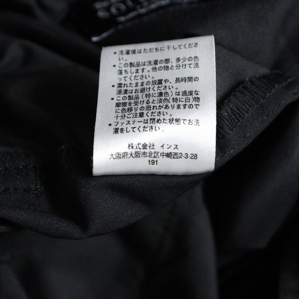 GRAMICCI(グラミチ) 19SS ジップフライ ポリエステル クライミングパンツ ブラック GMP-19S892