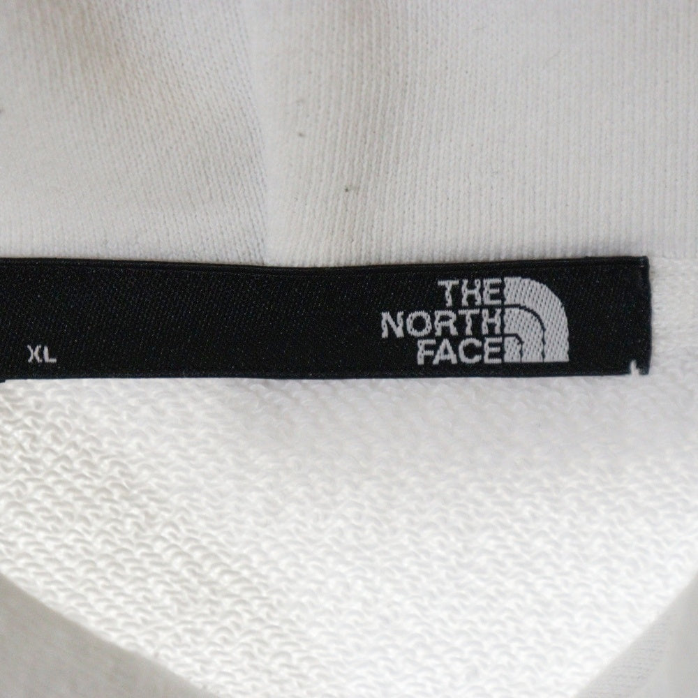 THE NORTH FACE(ザノースフェイス) RAGE L/S SWEAT HOODIE レイジ ロゴプリントプルオーバーパーカー ホワイト NT61965