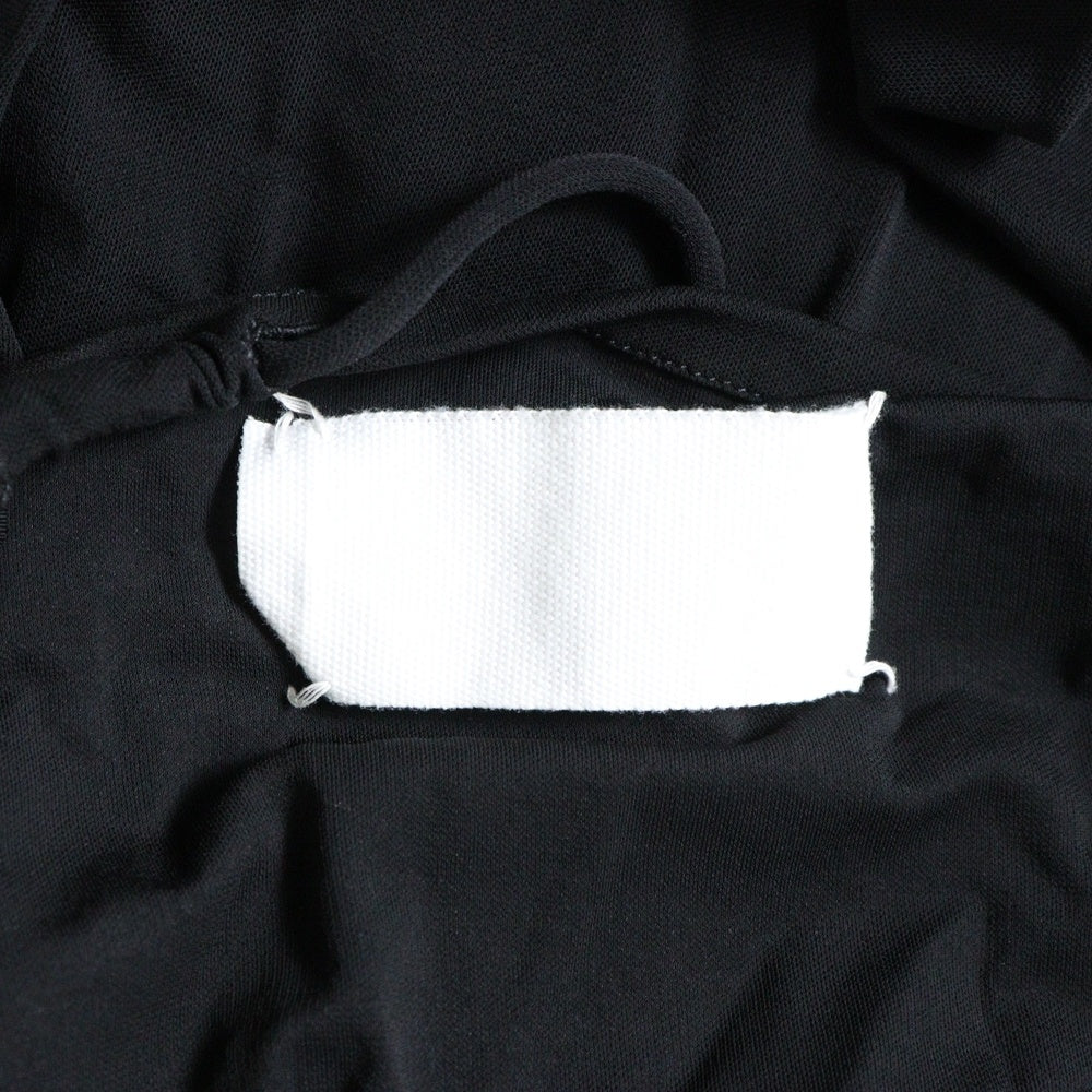 Martin Margiela(マルタンマルジェラ) 08SS ここのえ期 白タグ アシンメトリー レーヨン キャミソールワンピース ブラック レディース 20695