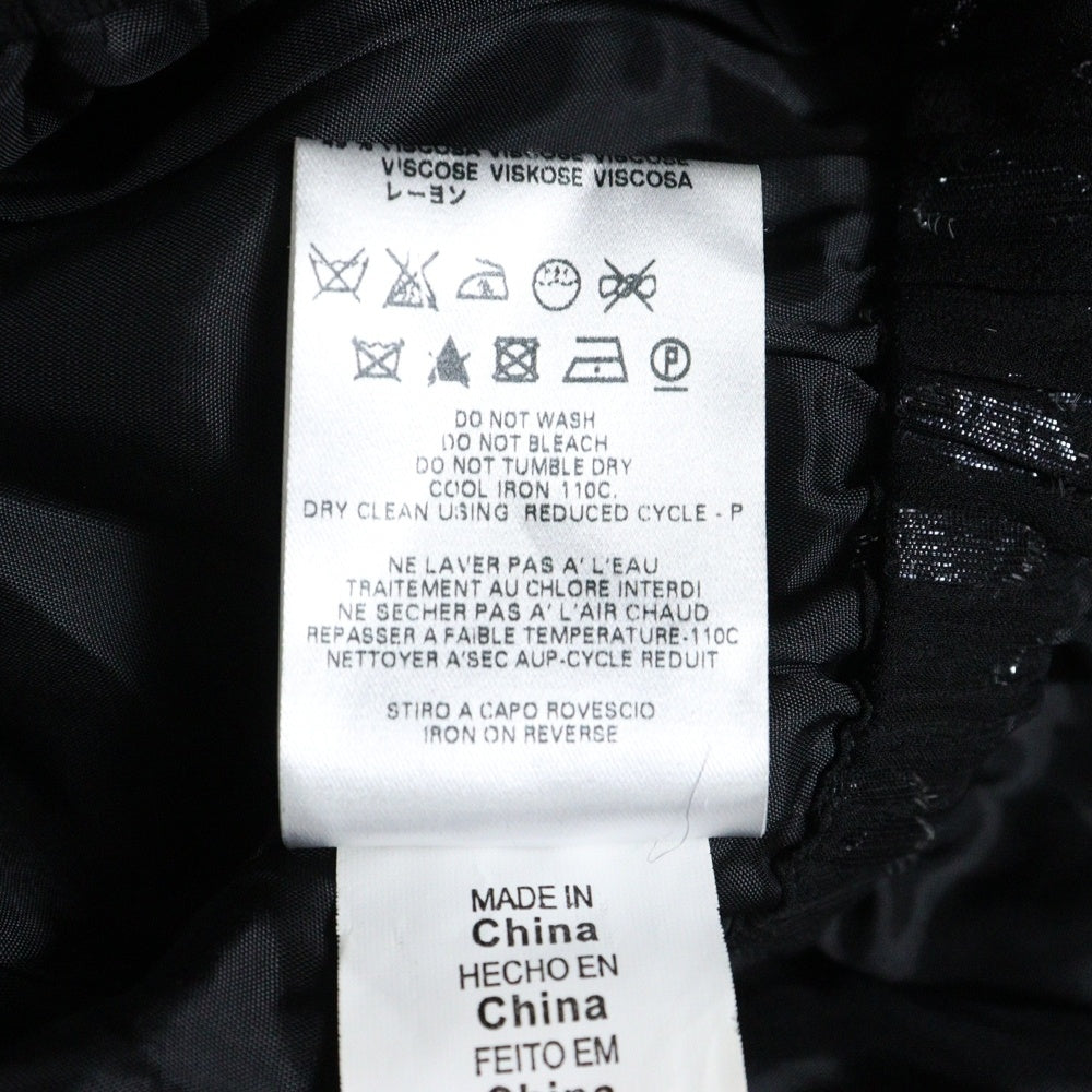 MOSCHINO ノースリーブワンピース MOSCHINO ノースリーブ ワンピース 黒 40