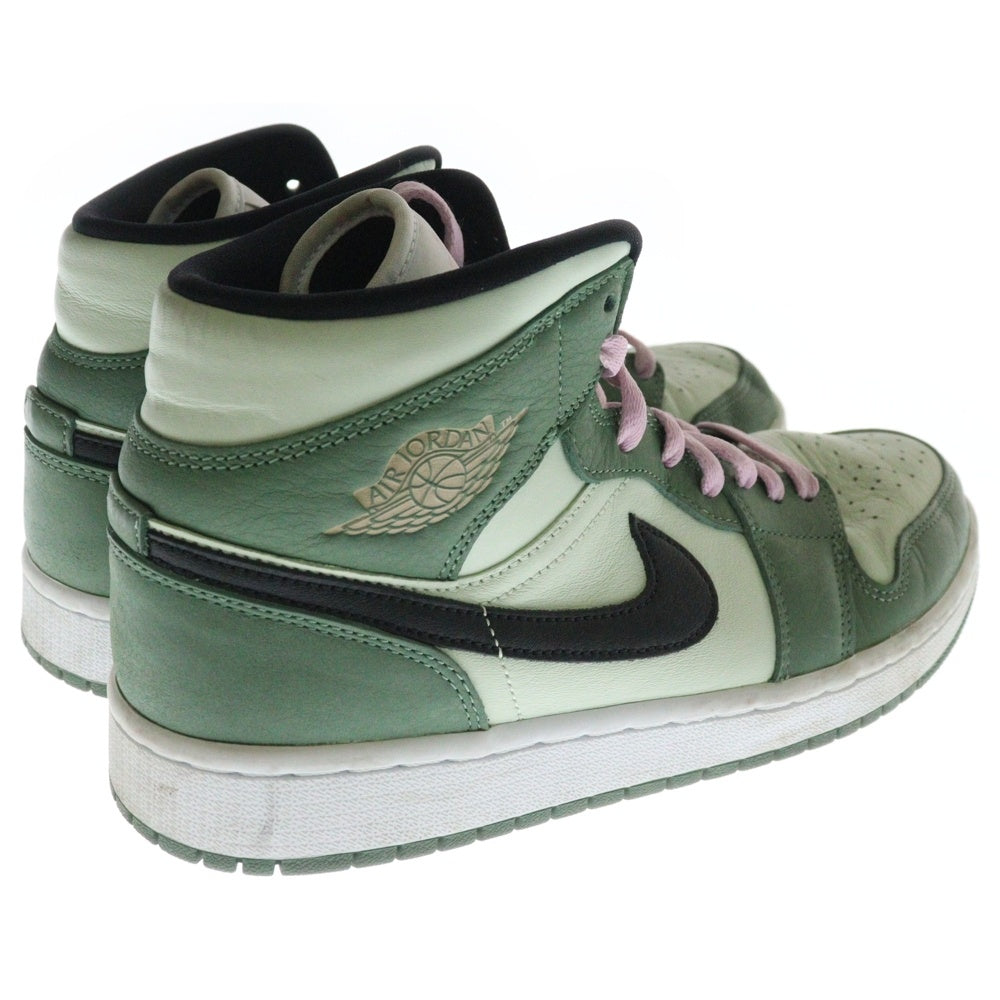 NIKE(ナイキ) WMNS AIR JORDAN 1 MID SE ウィメンズ エア ジョーダン 1 SE ミッドカットスニーカー グリーン US10/27cm CZ0774-300