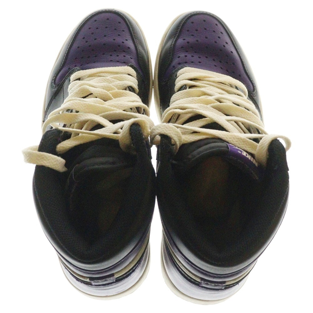 NIKE(ナイキ) AIR JORDAN 1 RETRO HIGH OG COURT PURPLE エア ジョーダン 1 レトロ ハイ オージー コートパープル ハイカットスニーカー US9.5/27.5cm 555088-501