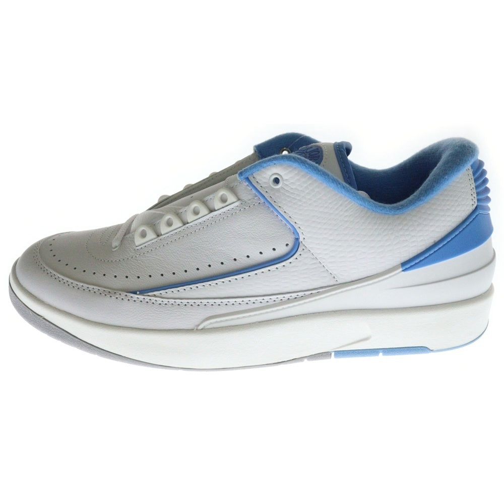 NIKE(ナイキ) AIR JORDAN 2 RETRO LOW UNIVERSITY BLUE エアジョーダン2 レトロ ロー ユニバーシティブルー ローカットスニーカー ブルー/ホワイト US11/29cm DV9956-104