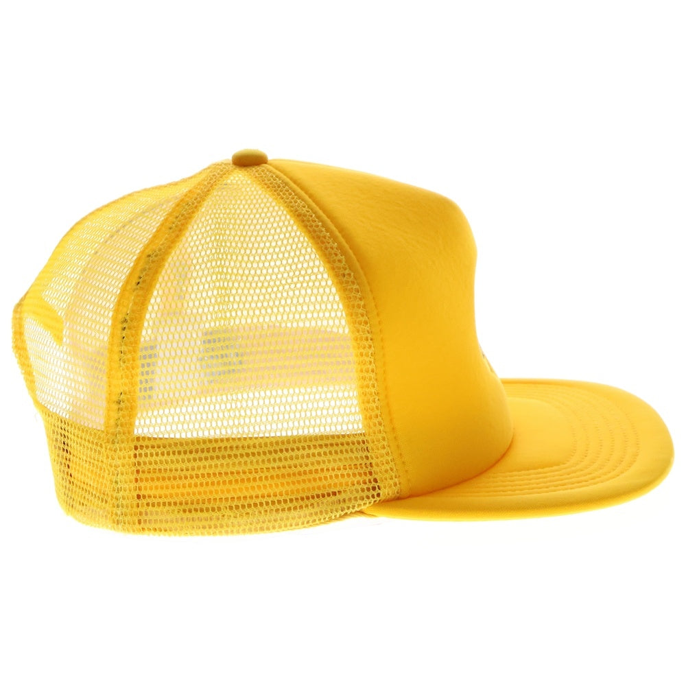 drew house(ドリューハウス) MASCOT TRUCKER HAT マスコット ロゴエンブロイダリー トラッカー ハット メッシュキャップ 帽子 イエロー
