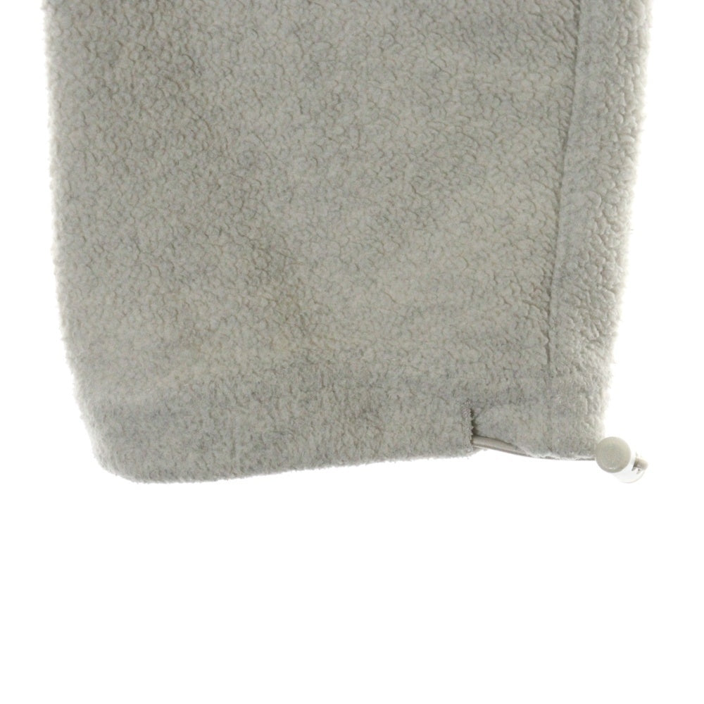 FEAR OF GOD ESSENTIALS(フィアオブゴッド エッセンシャルズ) ラバーロゴ ドローコード フリース スウェットパンツ グレー