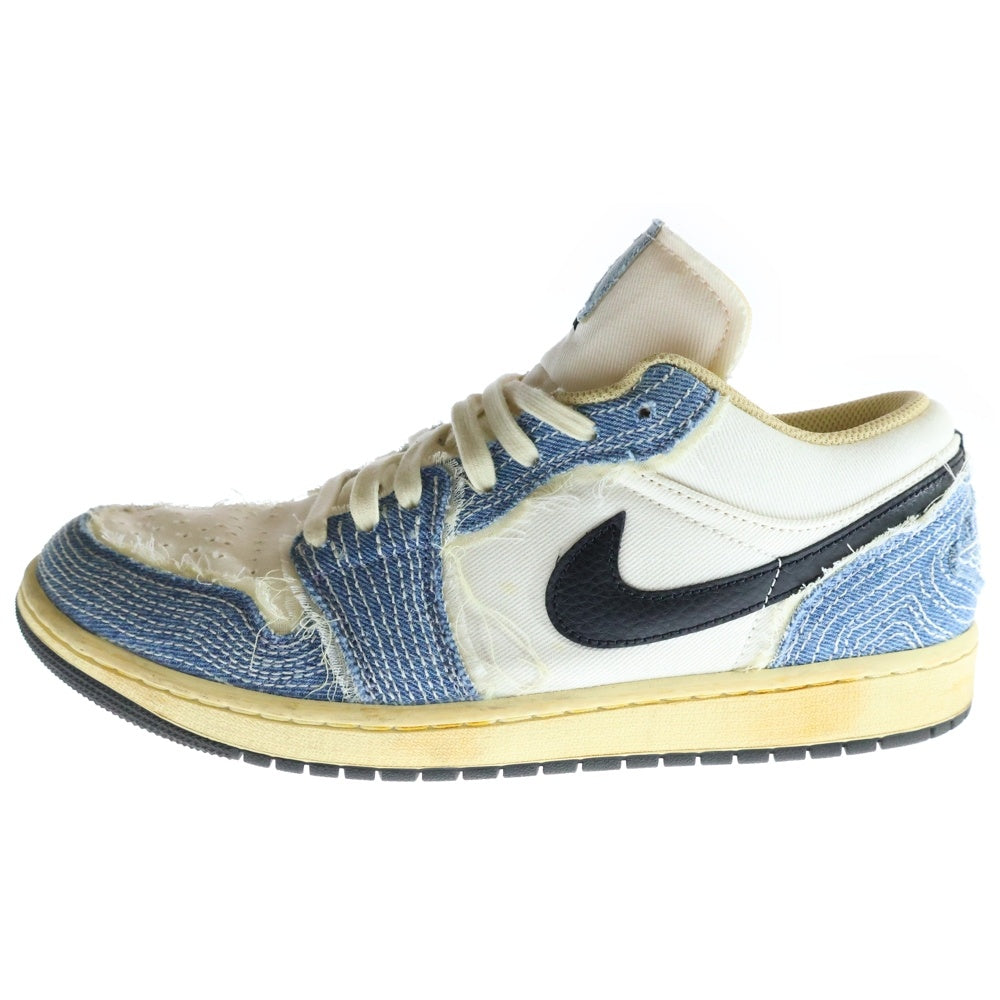 NIKE(ナイキ) AIR JORDAN 1 LOW SE エアジョーダン1 ローカットスニーカー ホワイト/ブルー US11.5/29.5cm FN7670-493