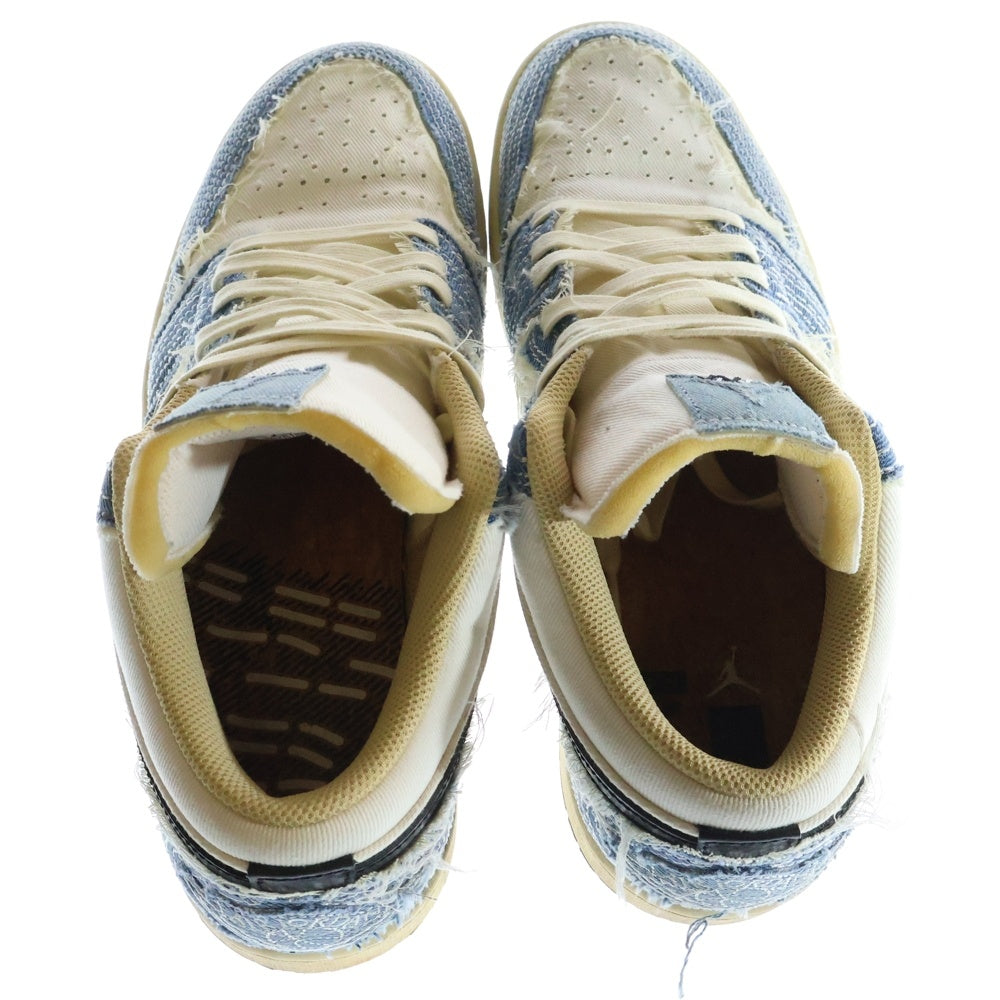 NIKE(ナイキ) AIR JORDAN 1 LOW SE エアジョーダン1 ローカットスニーカー ホワイト/ブルー US11.5/29.5cm FN7670-493