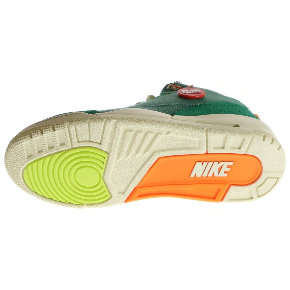 NIKE(ナイキ) ×NINA CHANEL ABNEY AIR JORDAN 3 RETRO OG SP エアジョーダン3 レトロ ニーナ シャネル アブニー ミッドカットスニーカー グリーン US8.5/25.5cm FZ7974-300