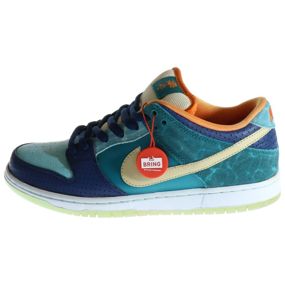 NIKE SB(ナイキエスビー) 【観賞用 2013年製】 DUNK LOW MIA SKATE SHOP ダンク ミア スケート ショップ ローカットスニーカー ブルー US9.5/27.5cm 504750-474