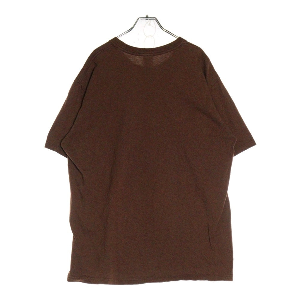SUPREME(シュプリーム) 17AW Nasty Nas Tee ナスティー ナス クルーネック 半袖Tシャツ カットソー ブラウン