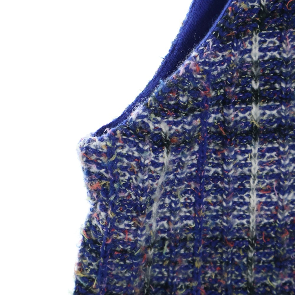 SUPREME(シュプリーム) 25SS Speckled Zip Up Sweater Vest スペックルドジップアップセーターベスト ツイード ブルー