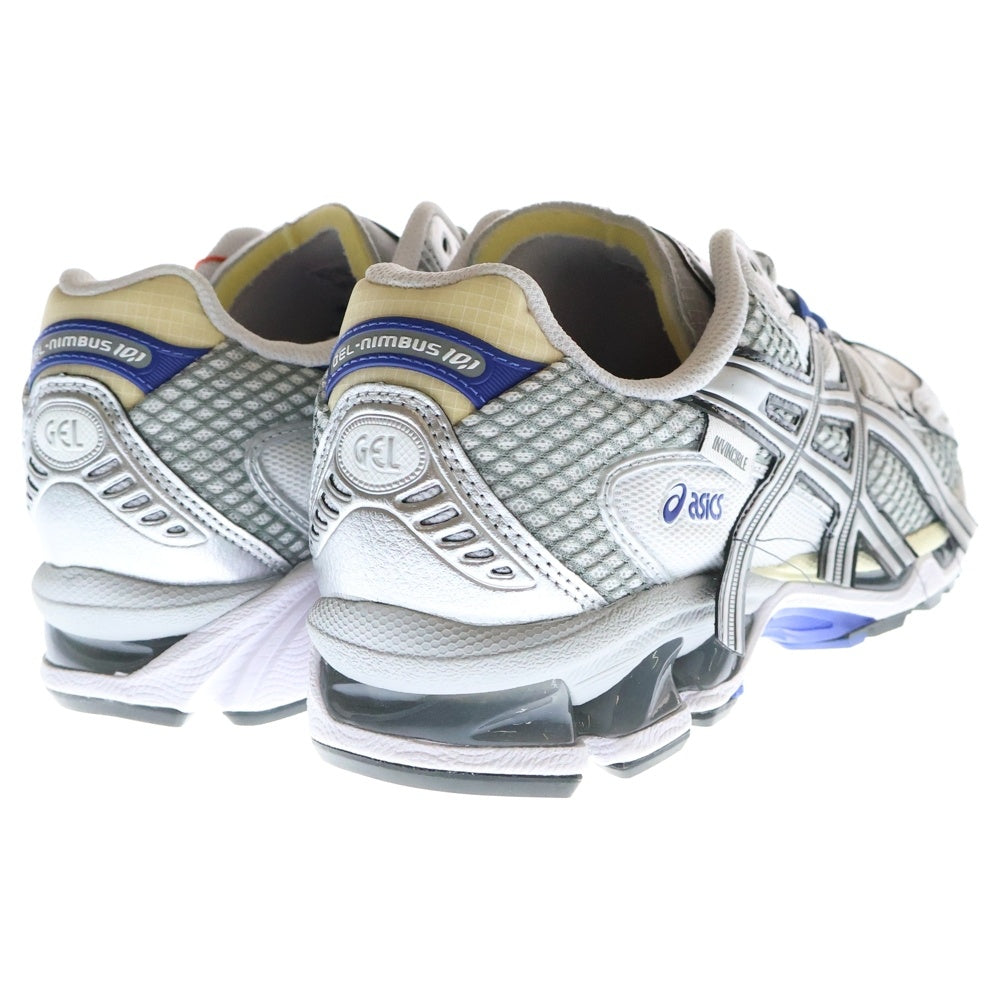 ASICS(アシックス) ×INVINCIBLE Gel-Nimbus 10.1 インビンシブル ゲルニンバス ローカットスニーカー ホワイト/シルバー US9/27cm 1203A814-021