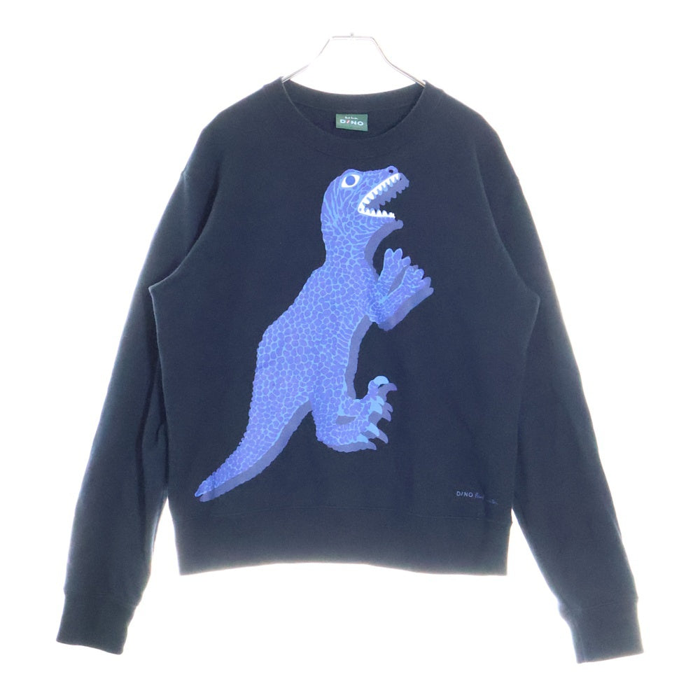 Paul Smith(ポールスミス) DINO ディノプリント クルーネックスウェットトレーナー ブラック 6971927