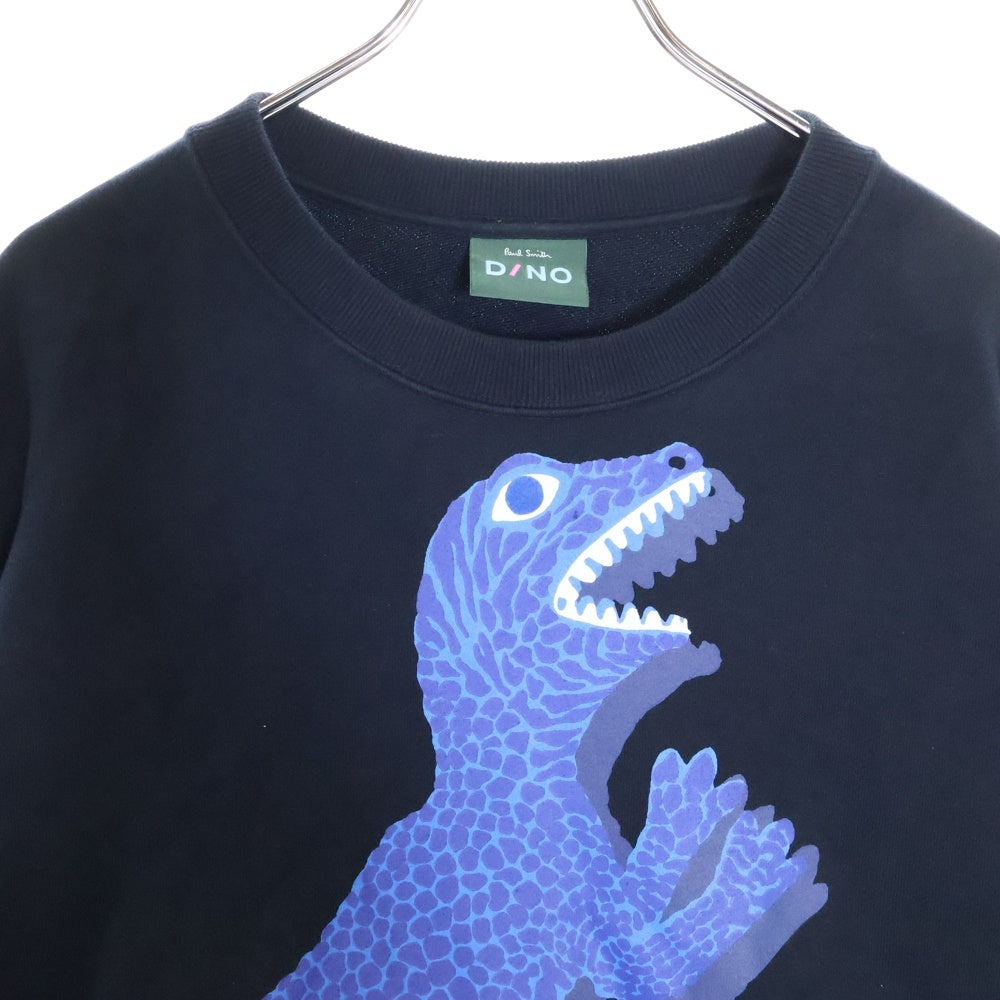 Paul Smith(ポールスミス) DINO ディノプリント クルーネックスウェットトレーナー ブラック 6971927