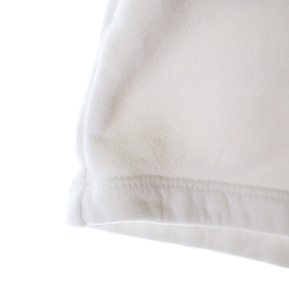 CHROME HEARTS(クロムハーツ) GRP Y NOT Sweat Shorts ワイノットスウェットショートパンツ ハーフパンツ ショーツ レザートリプルクロスパッチ ホワイト