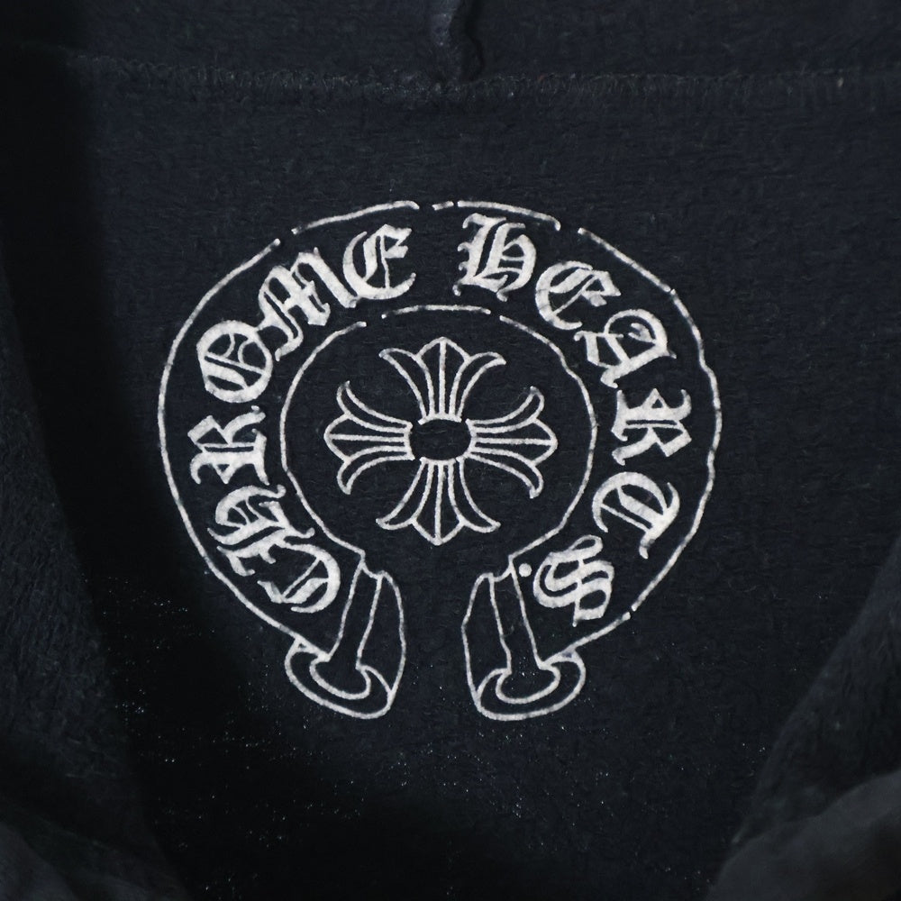 CHROME HEARTS(クロムハーツ) OLD CH PLUS HD ZIP オールドモデル CHプラスロゴ ジップアップパーカー ブラック