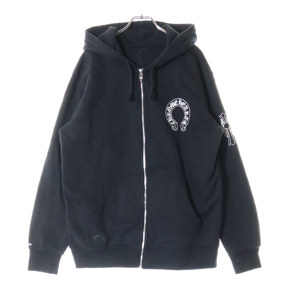 CHROME HEARTS(クロムハーツ) OLD HORSESHOE ZIP HOODIE