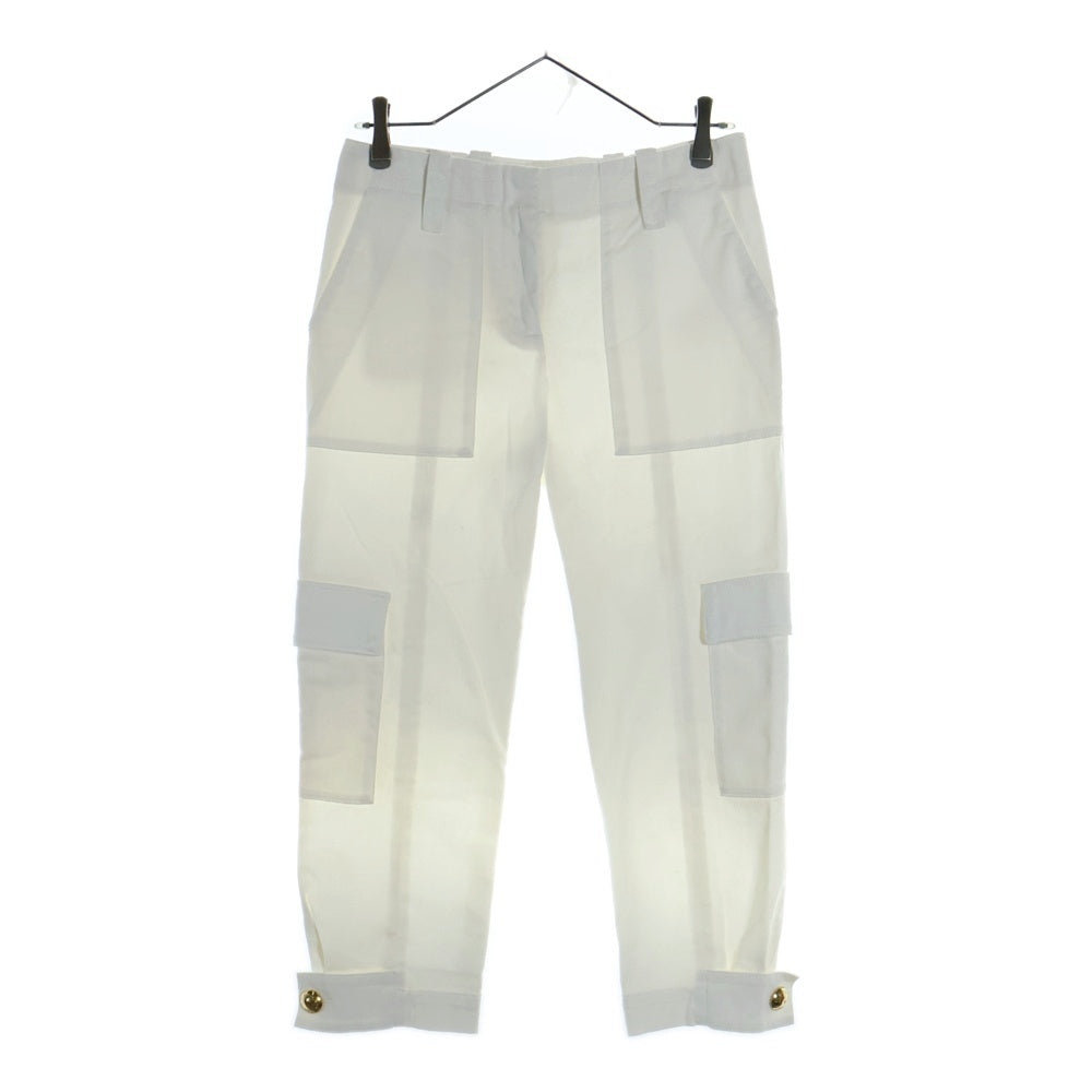 LOUIS VUITTON(ルイヴィトン) 13SS カーゴポケット クロップドパンツ ホワイト RW131W F3PA41B6V
