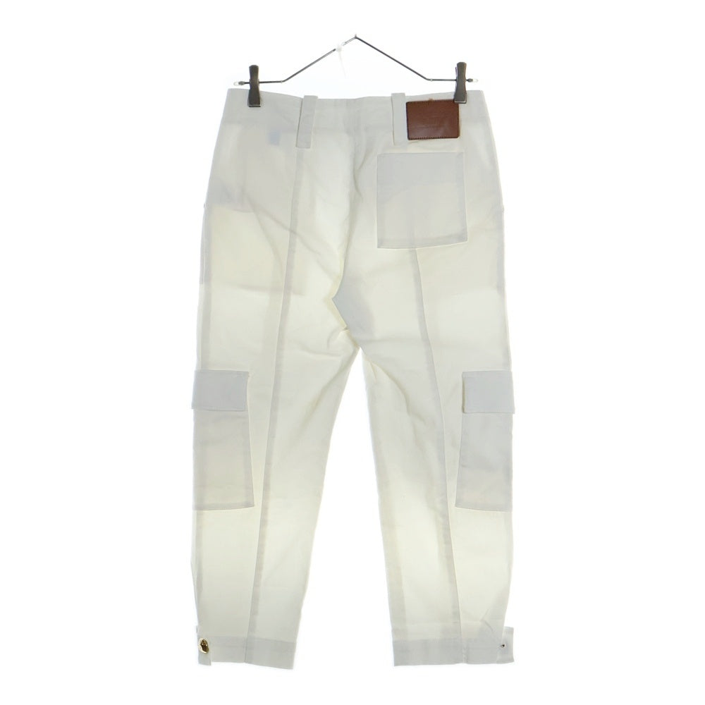 LOUIS VUITTON(ルイヴィトン) 13SS カーゴポケット クロップドパンツ ホワイト RW131W F3PA41B6V