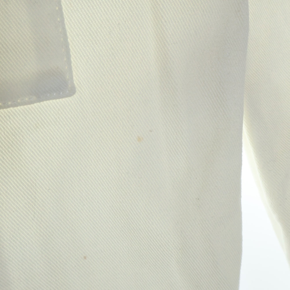 LOUIS VUITTON(ルイヴィトン) 13SS カーゴポケット クロップドパンツ ホワイト RW131W F3PA41B6V
