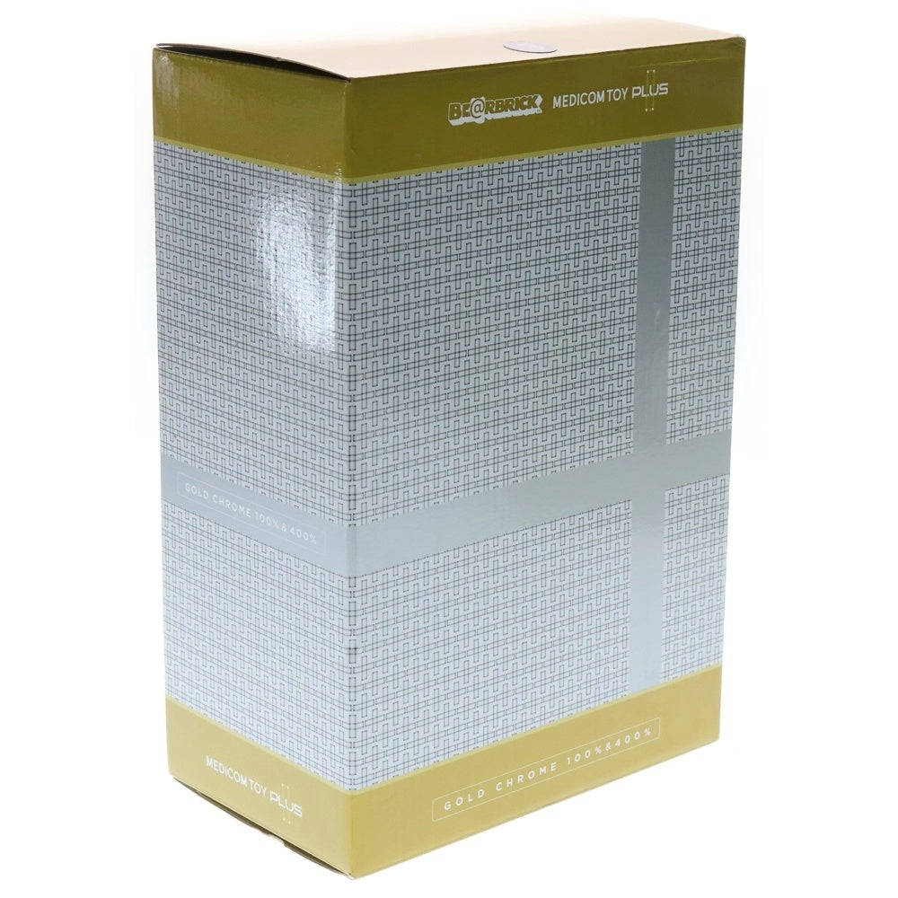 MEDICOM TOY(メディコムトイ) BE@RBRICK MEDICOM TOY PLUS GOLD CHROME Ver. 100% & 400% ベアブリック プラス ゴールド クローム バージョン