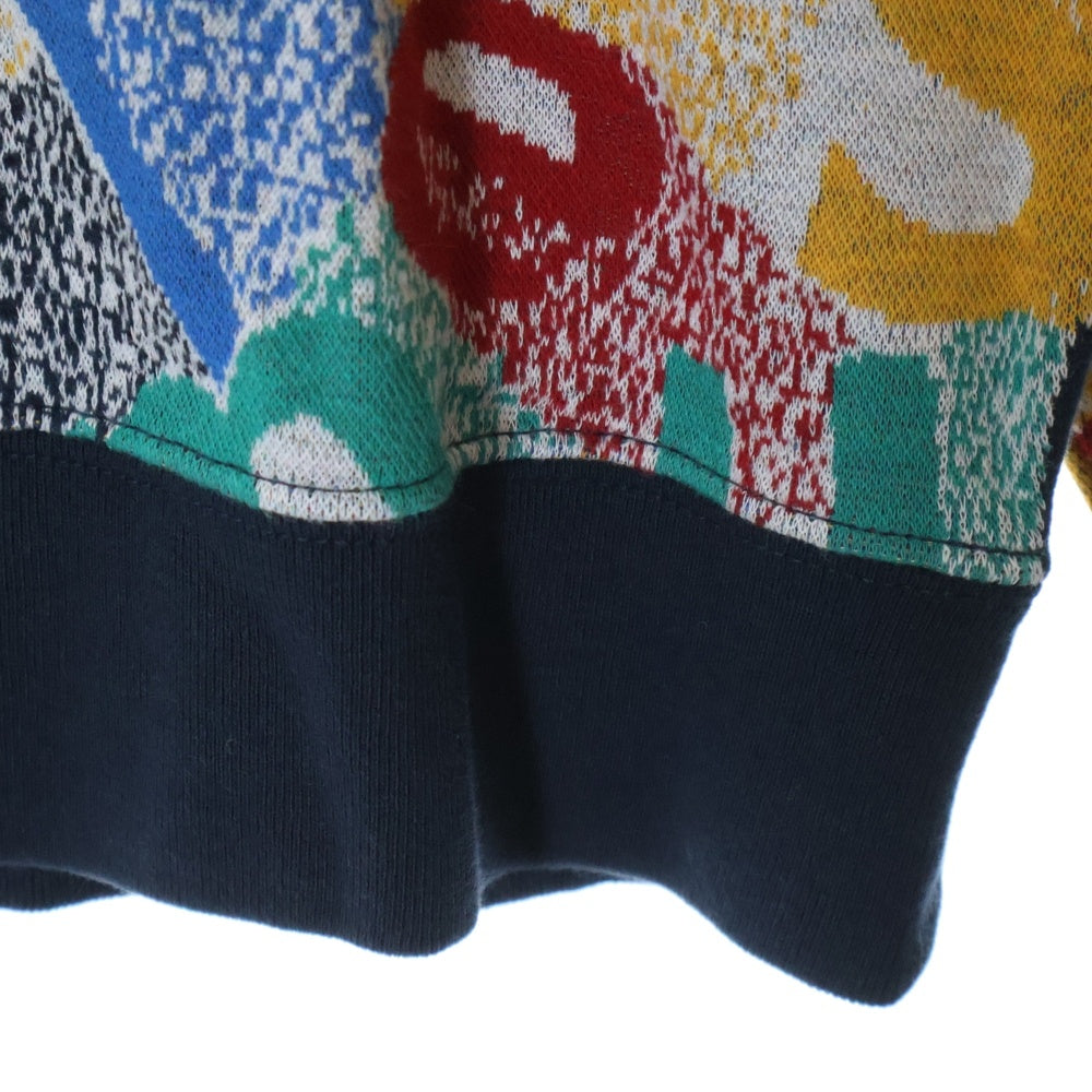 SUPREME(シュプリーム) 19AW Scatter Text Crewneck スキャターテキストクルーネックセーター 総柄ロゴコットンニット マルチ