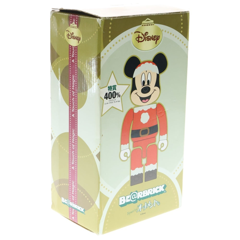 MEDICOM TOY(メディコムトイ) BE＠RBRIC Special Prize 400% MickeyMOUSE Santa ver. ベアブリック ミッキーマウス サンタ スペシャルオーナメントくじ ディズニー フィギュア 人形