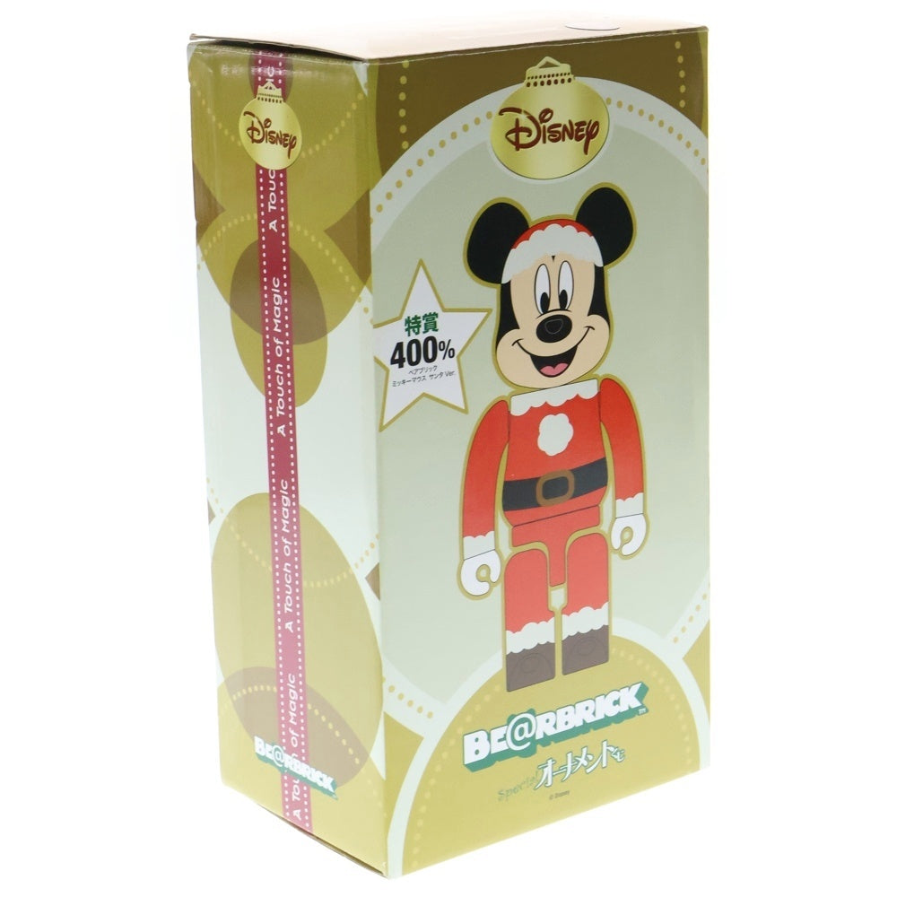 MEDICOM TOY(メディコムトイ) BE＠RBRIC Special Prize 400% MickeyMOUSE Santa ver. ベアブリック ミッキーマウス サンタ スペシャルオーナメントくじ ディズニー フィギュア 人形